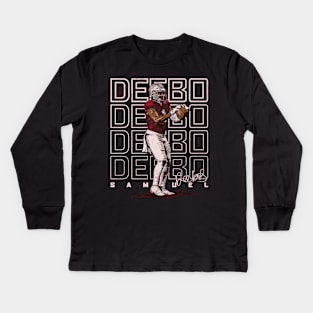 Deebo Samuel San Francisco DEEBO Kids Long Sleeve T-Shirt